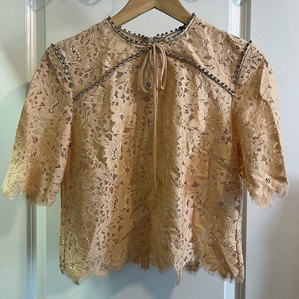 Sandro Lace Top